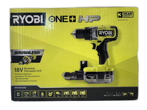 Ryobi rpd18x 242s 18v - one+, hp