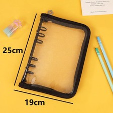 Transparenter A5-Ordner mit