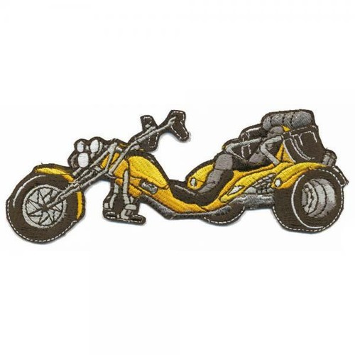 Aufnäher trike gelb 04845 - -,