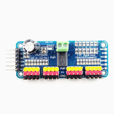 PCA9685 16 Kanal 12 Bit PWM Servo Treiber I2C Expander Modul Arduino kompatibel