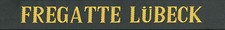 Bundeswehr Marine Mützenband Fregatte Lübeck (mb25)