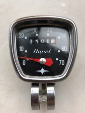 Fahrrad Tacho HURET Eckig 0-70 KM Vintage Retro /  Oldtimer