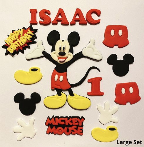 Essbarer fondant mickey - mickey, mouse