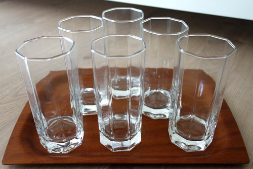 Wasserglas longdrink glas - 6x,