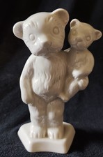 Figur Teddybär Porzellan Designer Signiert Berendsohn Krone WA