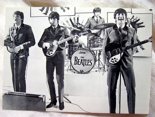 The beatles postkarte - postkarte, wie