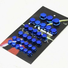 Classic Color Schraubdeckel Abdeckungen Zubehör für Honda Motorrad (30 Stück)