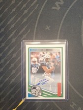 Jalen Coker Auto - Carolina Panthers SCORE 2025