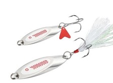 Blinker Spoon SpinnerJig Köder Forelle Hecht Zander Angeln Raubfisch Angelköder