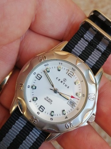 Herrenuhr taucherstil certus - herrenuhr,