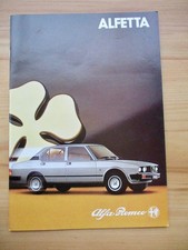PROSPEKT ALFA ROMEO ALFETTA