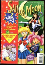 2000 Mädchen Comic Manga Heft"Sailor MoonNr. 3/2000 m.Sticker u.Postk. Zustand 2