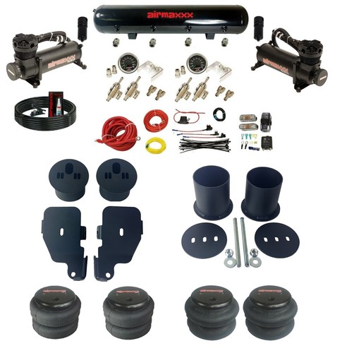 Manual valves black air - 3/8",