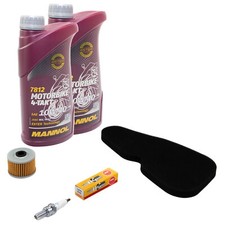 Wartungspaket für Kawasaki Eliminator 125 BN 2L Öl Luftfilter+Ölfilter+Zündkerze