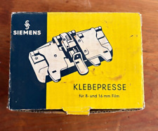 Trickfilm 8 und 16 mm  Klebepresse SF ZK 68.1 Siemens Metall Splicer Cutter OVP