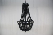 Ellos HL Louis Kronleuchter mit Perlen schwarz