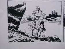 Comic Originalzeichnung ROBIN