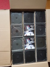 + gut 100 leere CD-Hüllen Jewel Case für 1 CD/DVD - gebraucht - siehe Fotos