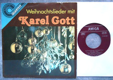 Vinyl EP "Weihnachtslieder mit Karel Gott - Amiga-Quartett - DDR - 1981