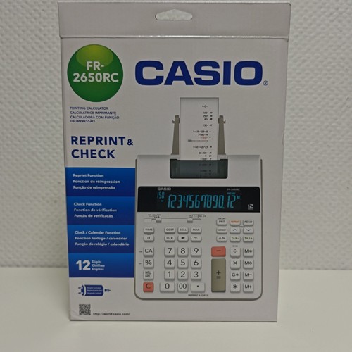 Casio 2650rc druckrechner - casio, fr-2650rc
