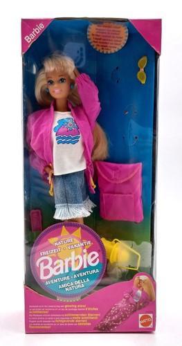 1993 camp barbie puppe glow - 1993,