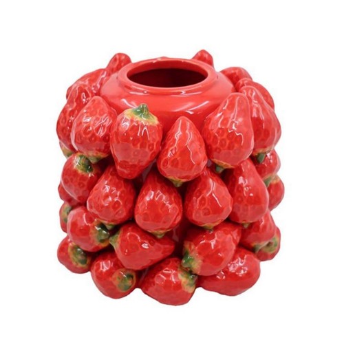 Vase erdbeerform skurrile - vase,