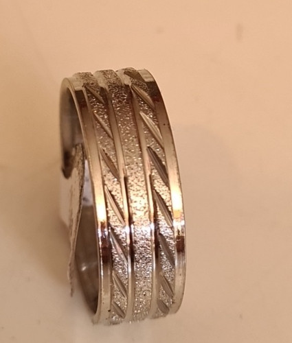 Edelstahl ring mit - edelstahl, 3
