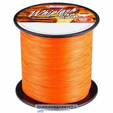 200m BERKLEY "Whiplash Blaze Orange" Ø 0,16mm - 19,8kg Rest von der Großspule