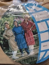 AVENTO Retro Regenmantel Regenjacke Vintage 70er / 80er