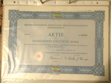 Aktie HOCHSEEFISCHEREI