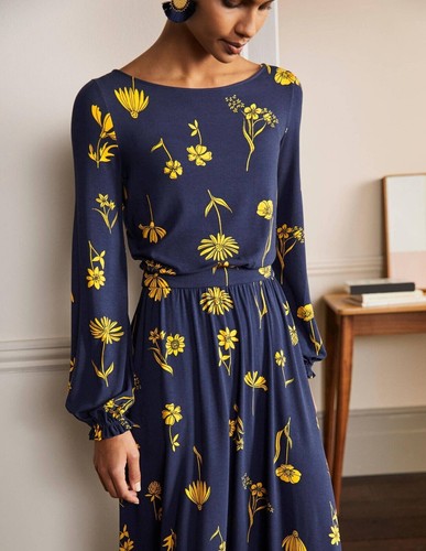 Boden evelyn jersey midi - jersey,