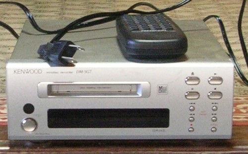 Kenwood sg7 mini disc - kenwood,