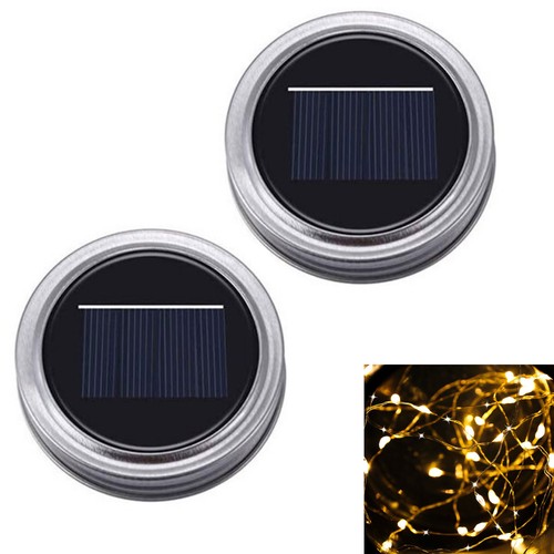 Solarglas deckel leds - 20,