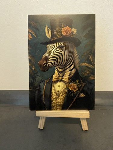 Postkarte motivkarte zebra im - motivkarte,,