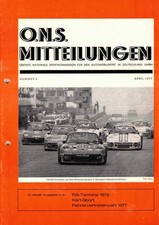 ONS Mitteilungen Nr. 4 April