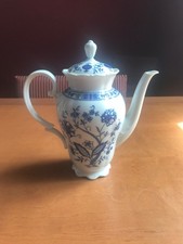 Kaffeekanne Seltmann Weiden, Theresia, Bavaria blau, Höhe 25cm