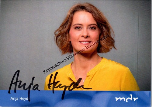 Original autogramm anja - original,