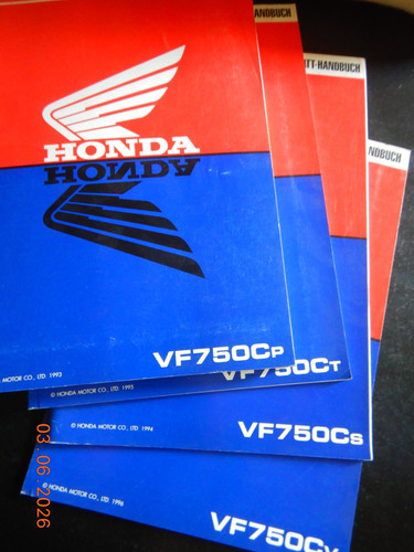 Werkstatthandbuch honda vf750 - werkstatthandbuch,