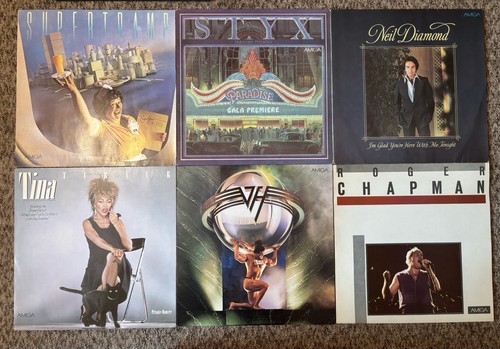 Amiga schallplatten konvolut - amiga,