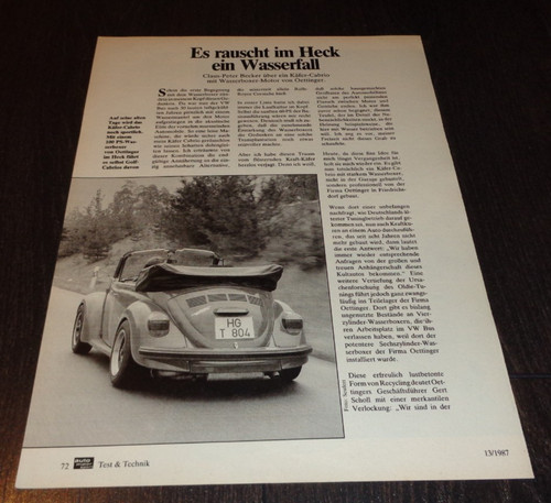 1303 cabrio oettinger - vw,
