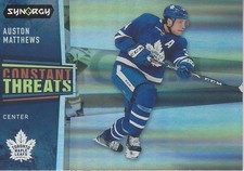 AUSTON MATTHEWS - 2020-21 Upper Deck Synergy - Constant Threats CT-14 - Toronto