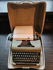 Olympia SM 2 Made in Germany Western Zone Baujahr ca. 1949 mit Original-Koffer