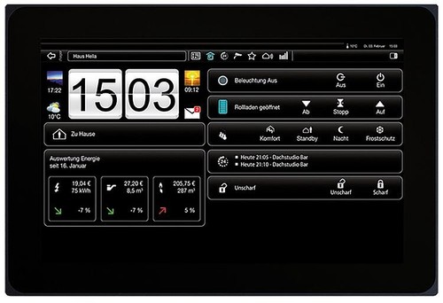 Hager touch panel - hager, touch-panel