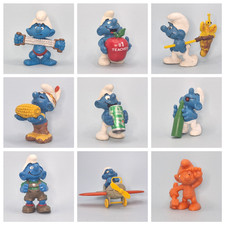 Vintage schlumpf figuren - schlumpf,