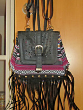 Stoff Rucksack Ethno Foklore Hippie guter Zustand