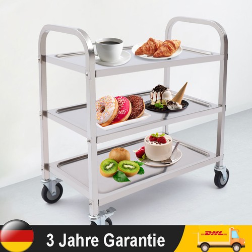 Servierwagen edelstahl borde - servierwagen, 3