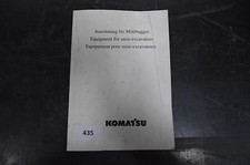 B435 KOMATSU Ausrüstung für Minibagger