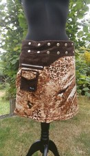 Wickelrock Wenderock Mapella, Goa Hippie Boho Festival Gr. 36- 40 braun