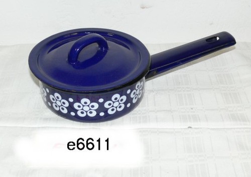 Antiker emaille topf bräter - emaille, topf-bräter