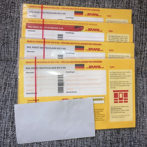 Paketmarken label bis 5 - paketmarken,